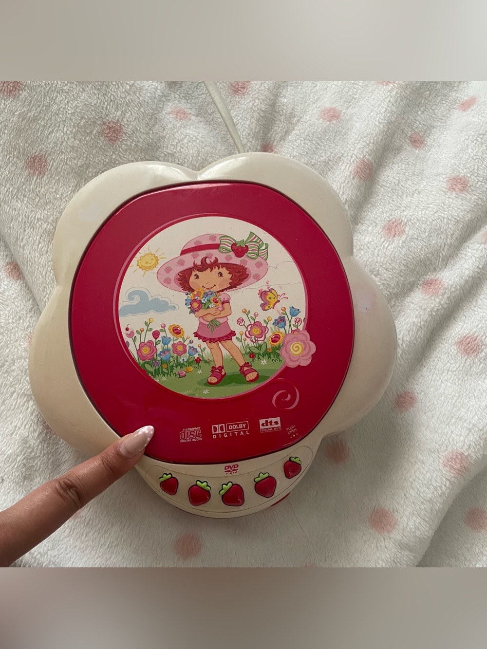 strawberry shortcake dvd player💝